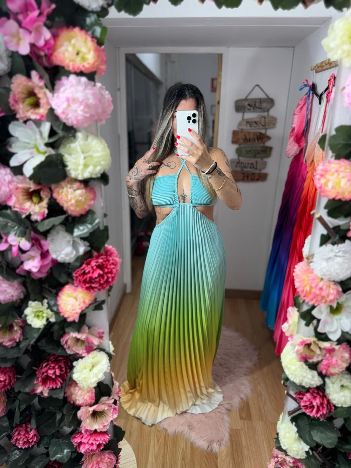vestido comprido