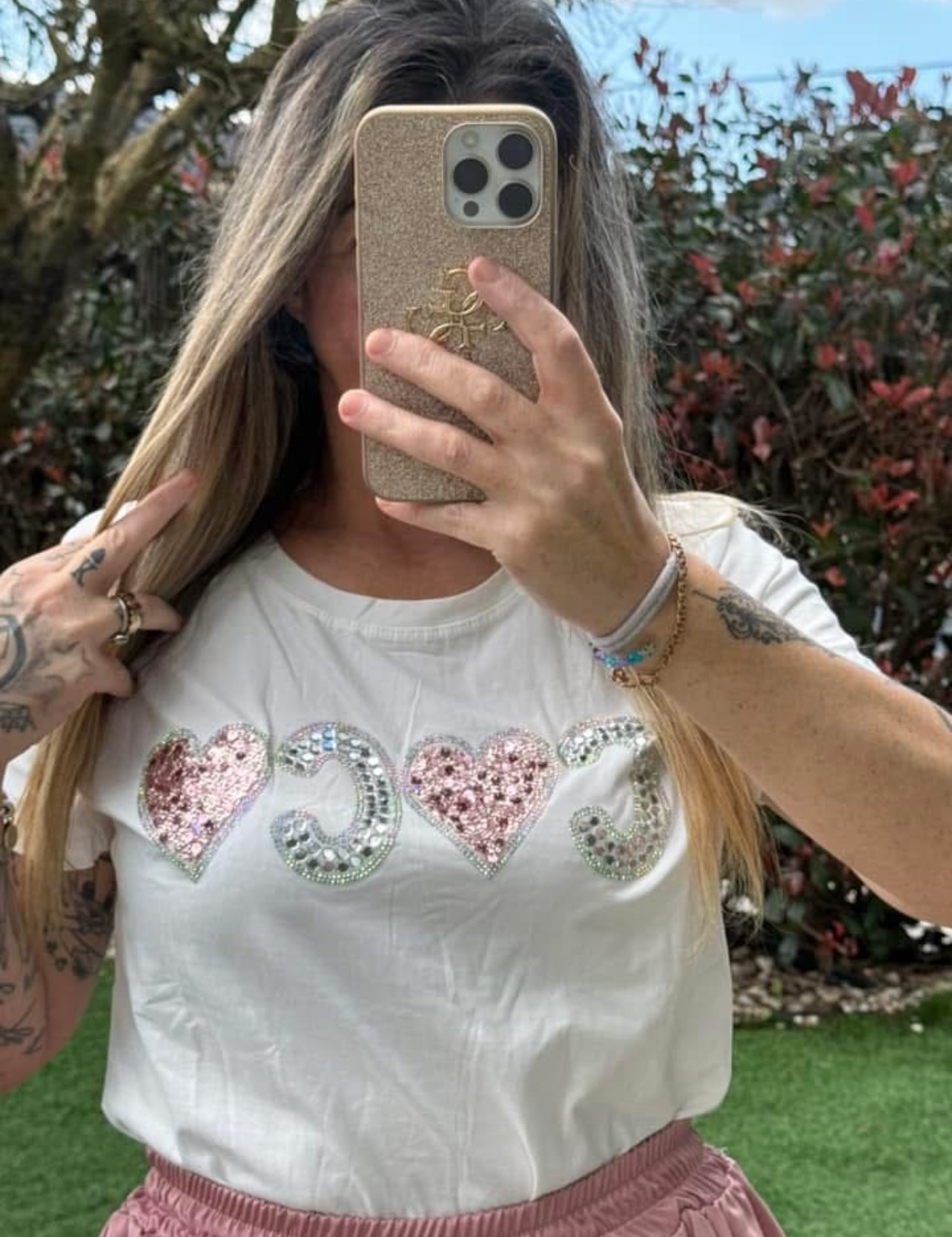 T-shirt branca